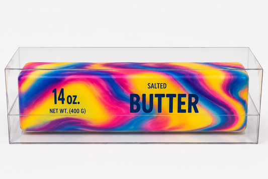 Jumbo Rainbow Squishy Butter - Boxed