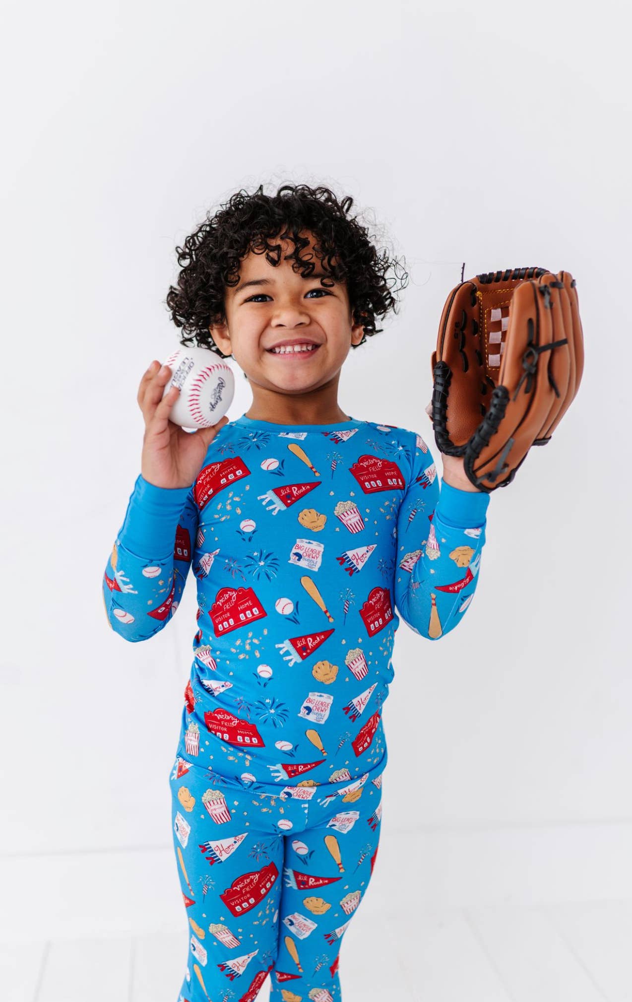 Scoreboard Baseball Toddler/Big Kid Pajamas: 3T