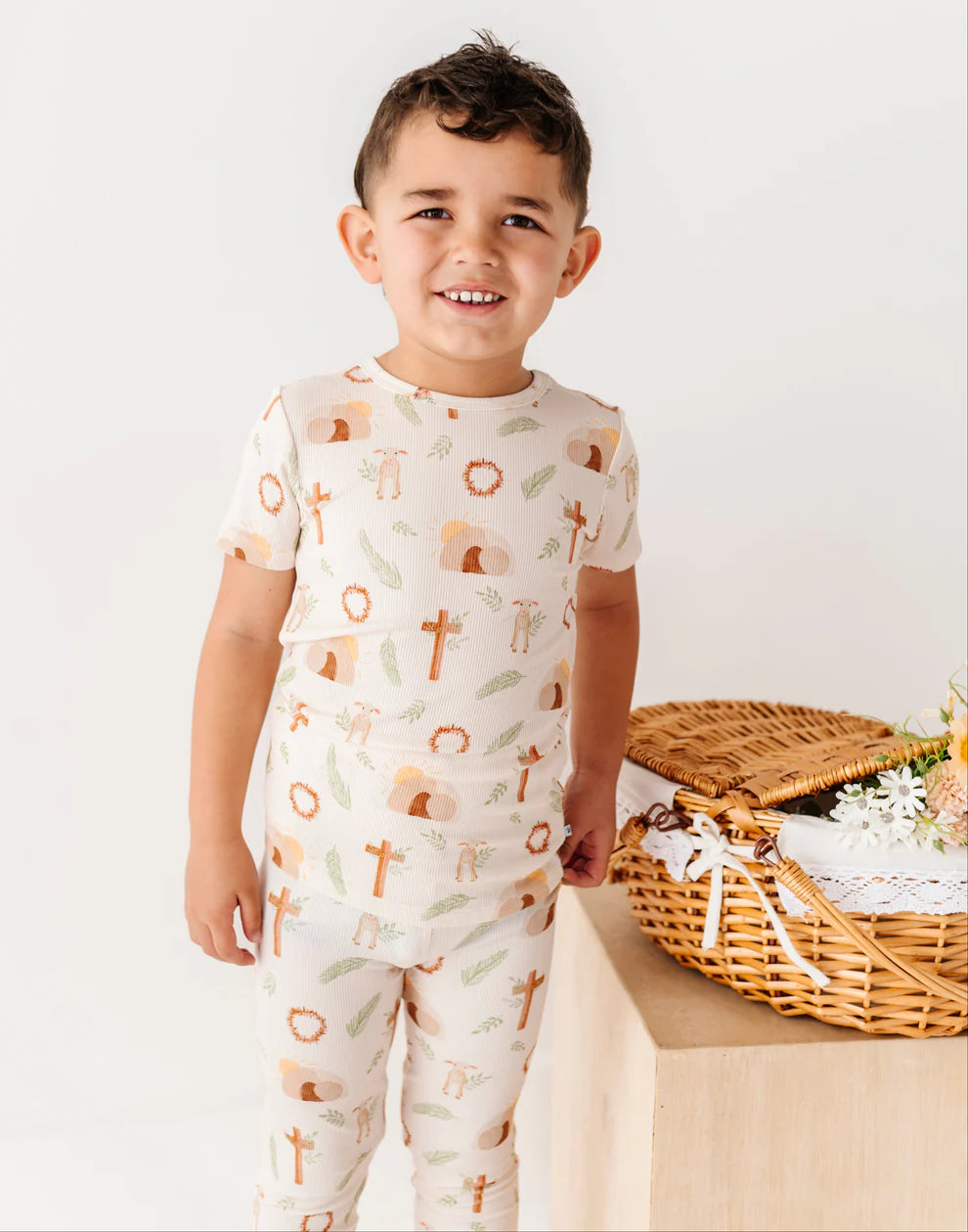 2pc Ribbed Pajamas- RISEN