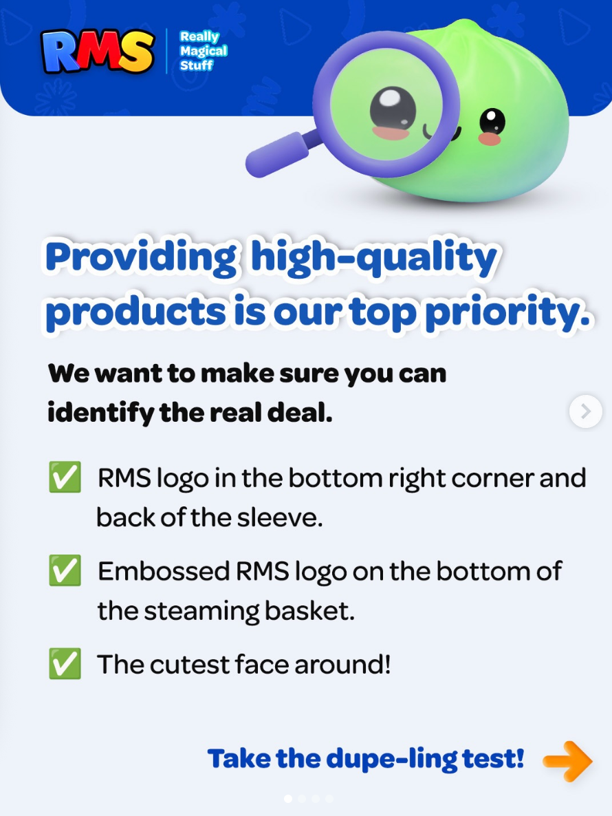 RMS® Crazy Fun™ Mystery Bao Bun – Rare Rainbow Chase
