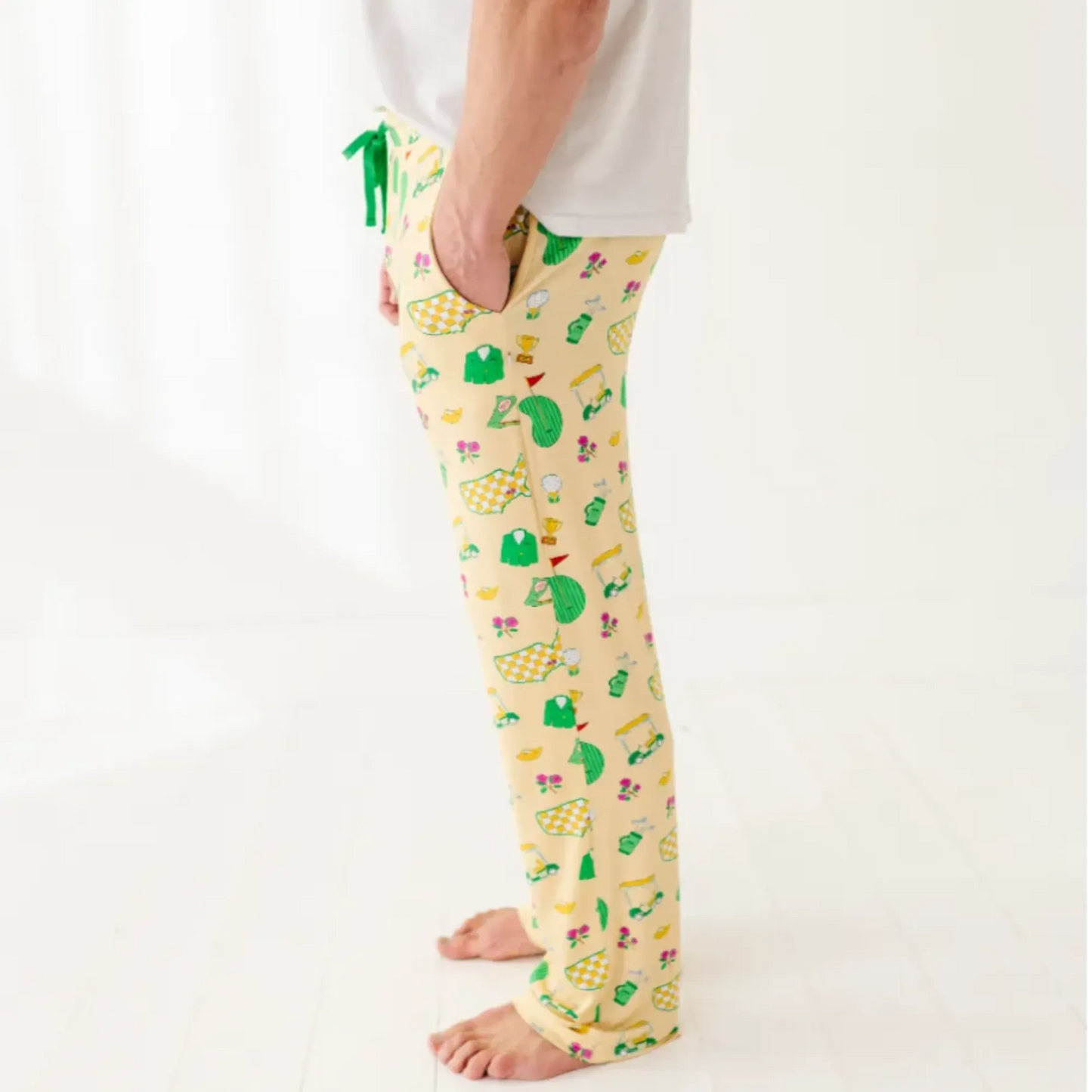 2025 Masters-Inspired Mens Lounge Pants: Large