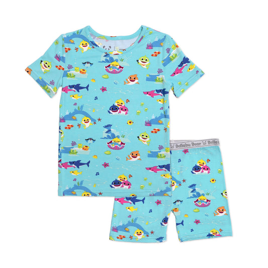 Baby Shark Kids Bamboo Short Set: 4T