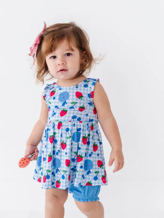 Bummie Set- BERRY PATRIOTIC
