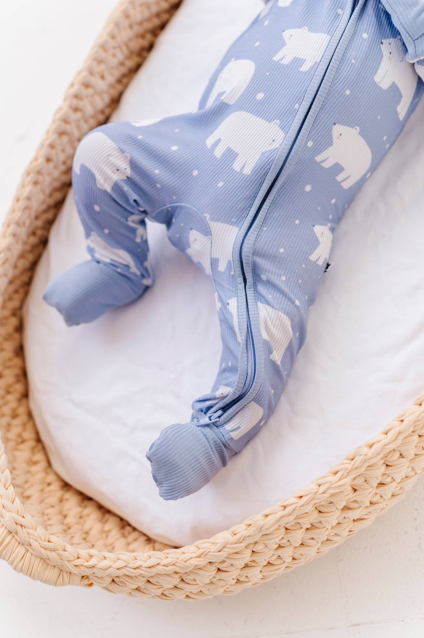 Stay Chill Ribbed Convertible Footies