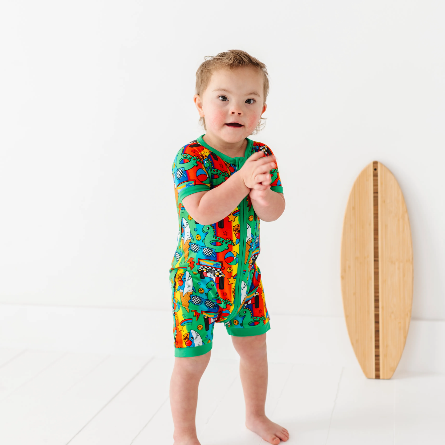 Boy Rocket Lion Shorties: 18-24 Months