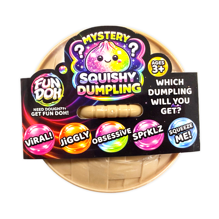 Fun Doh Mystery Dumpling Squishy Toy | 12-Piece Display: Wholesale Price