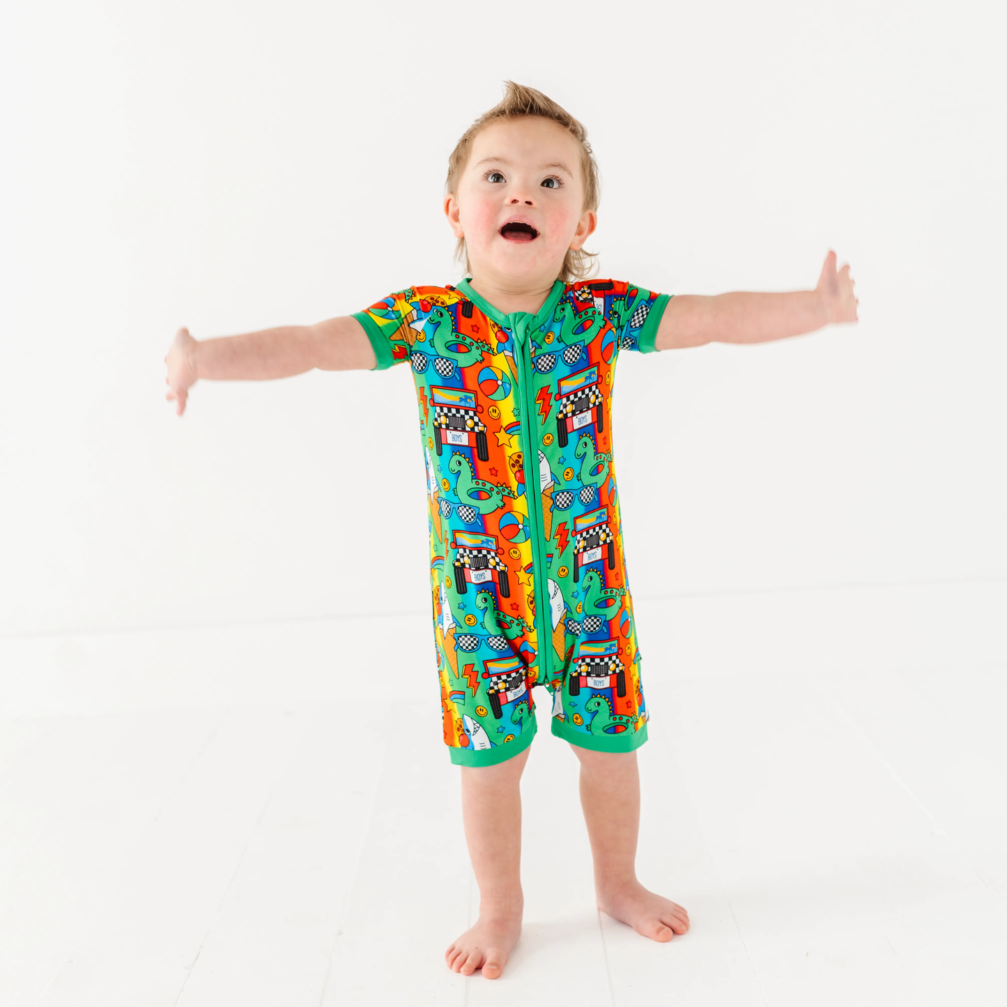 Boy Rocket Lion Shorties: 18-24 Months