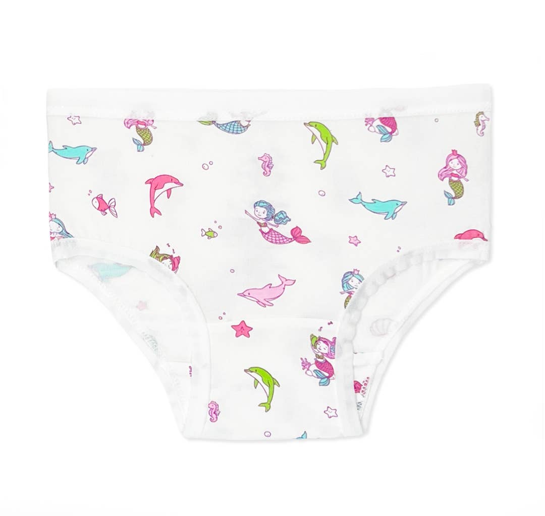 Girl's Bamboo Underwear 7-Pack: 2/3 T