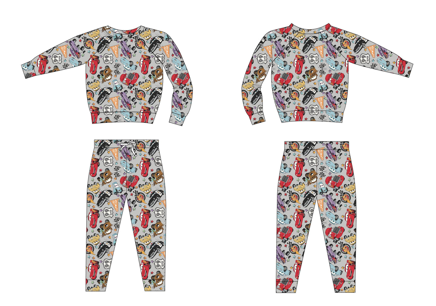 Pit Stop Party - Cloud Terry Set: 3T