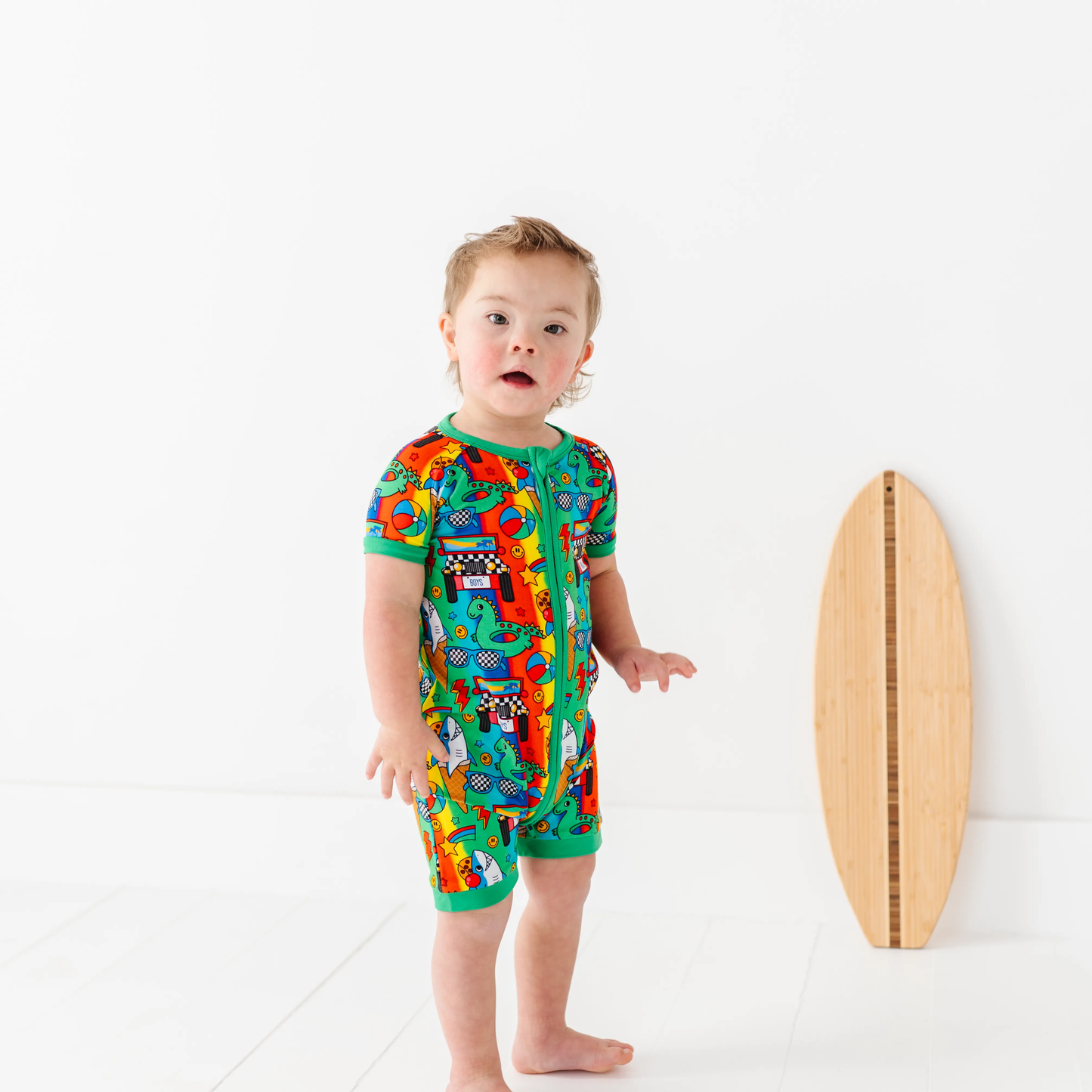 Boy Rocket Lion Shorties: 18-24 Months