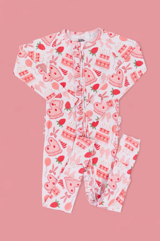 Dream Ruffle Romper- BERRY SWEET BIRTHDAY