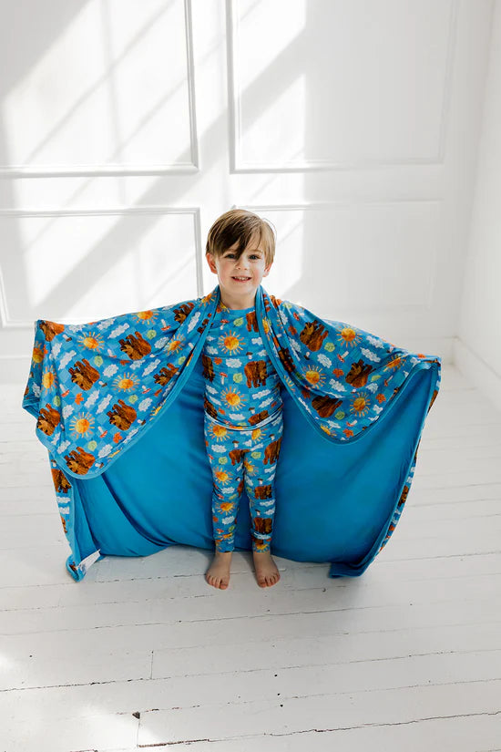 Dream Blanket- ERIC CARLE BEAR-Y BLUE SKIES