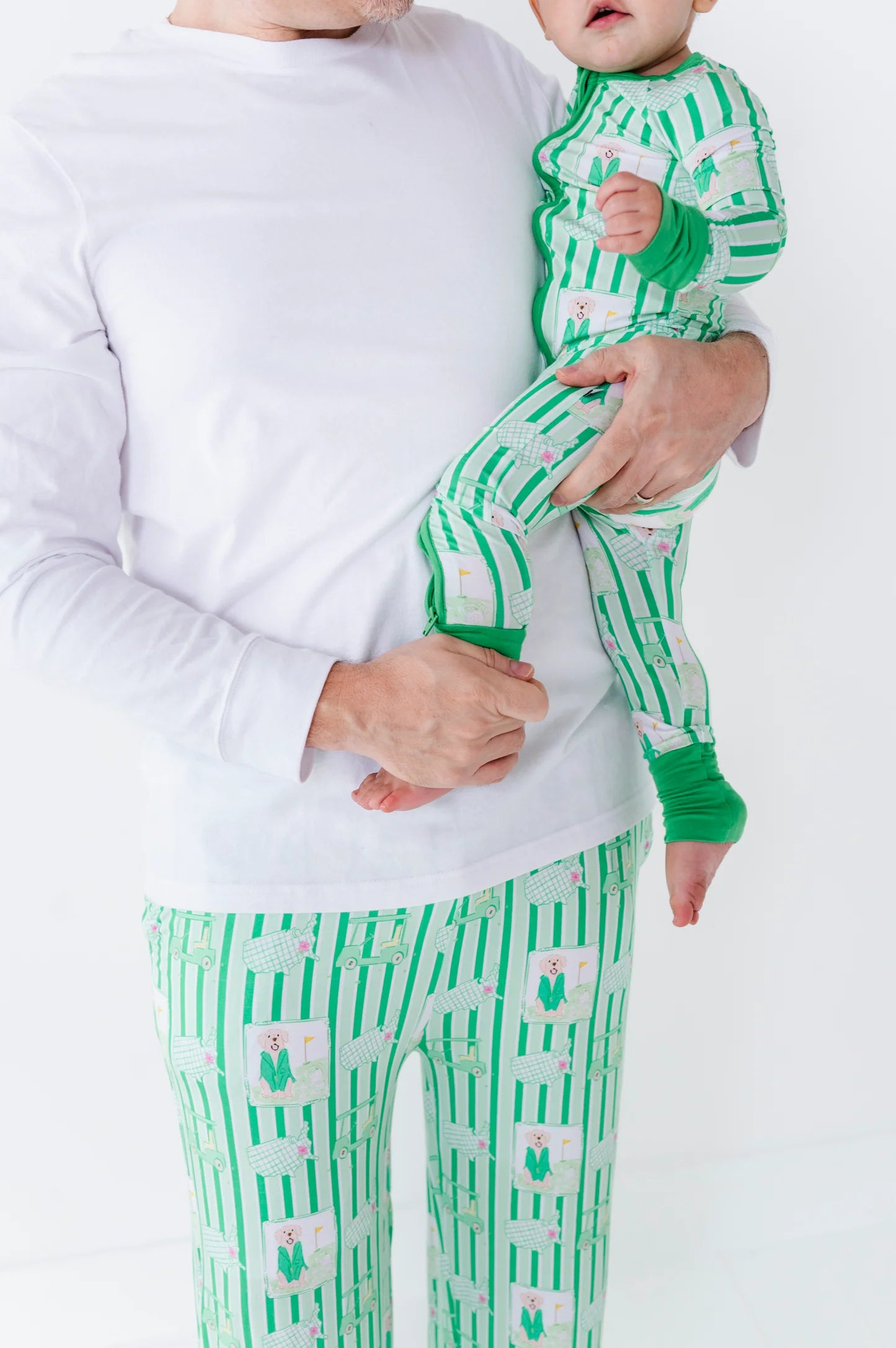 Men's Lounge Pants- IT'S A MASTERS-PIECE GREEN