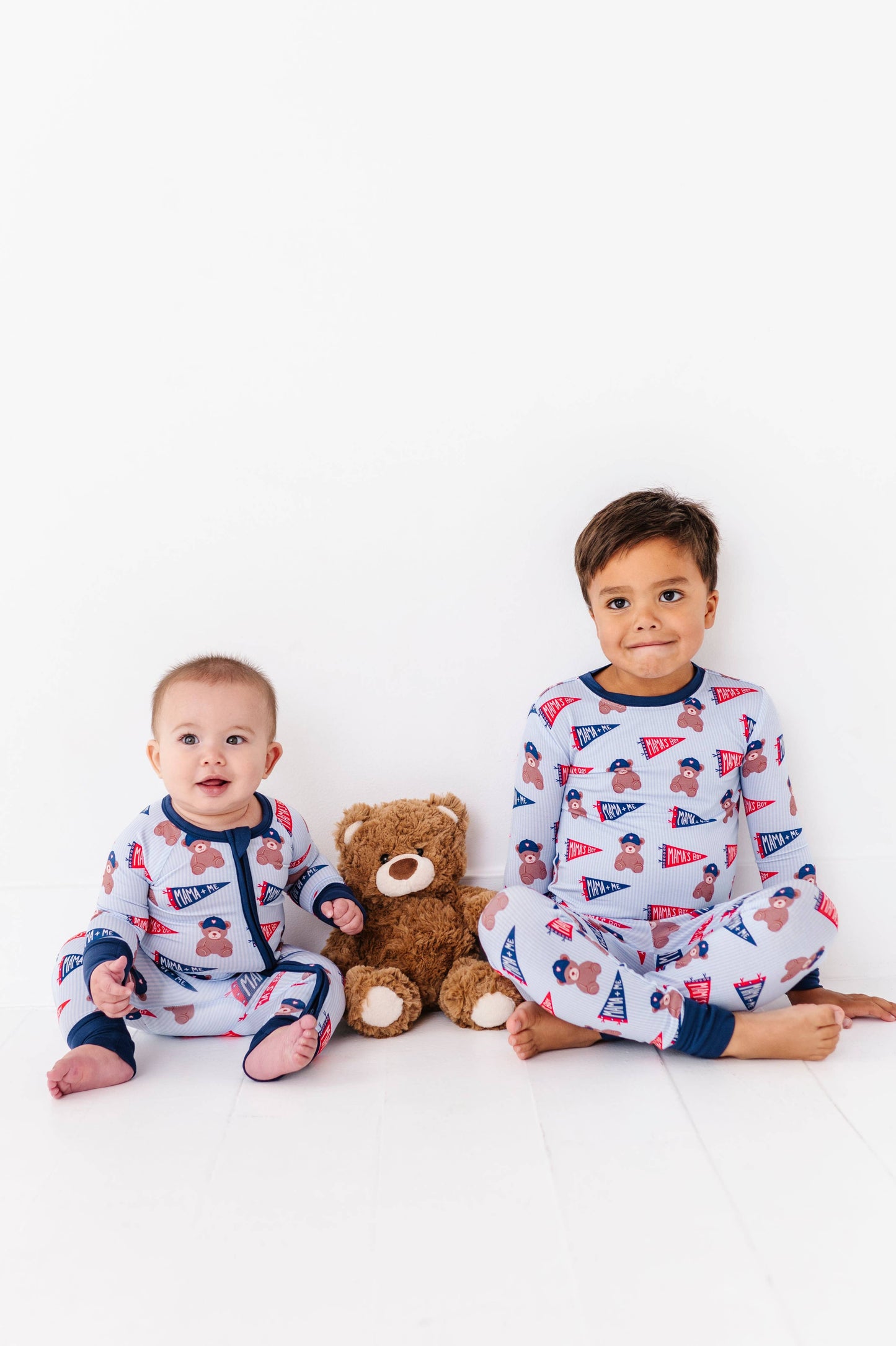 Team Mama Valentines Convertible Footies: Newborn