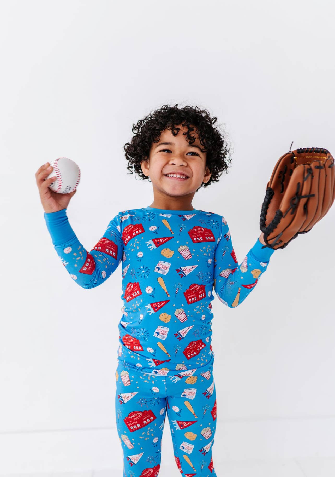 Scoreboard Baseball Toddler/Big Kid Pajamas: 4T
