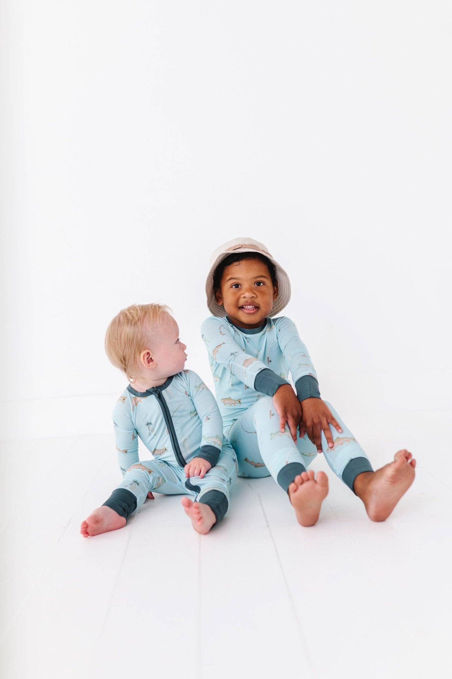 All About That Bass Convertible Footies: Newborn