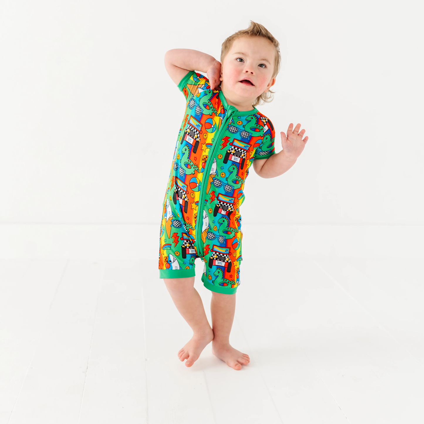 Boy Rocket Lion Shorties: 18-24 Months