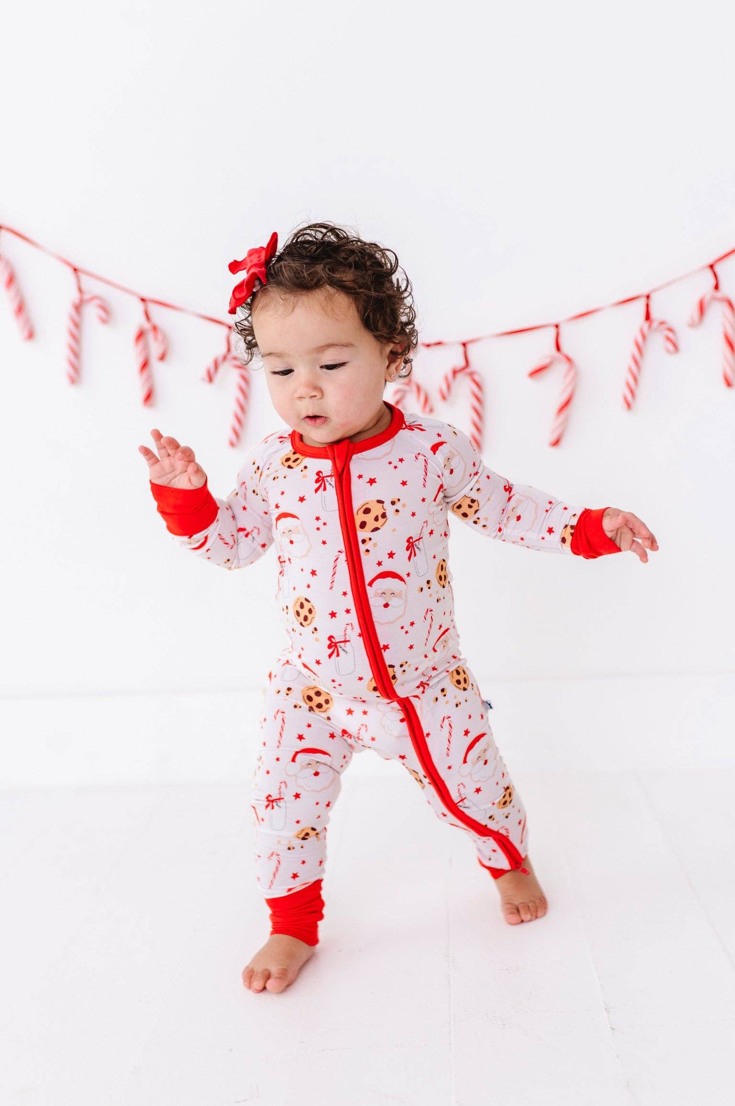 Christmas Cookies Convertible Footies: 3-6 Months