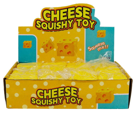Cheese Cube Slow-Rise Squishies® 2.36" Fidget Toy (1pc)
