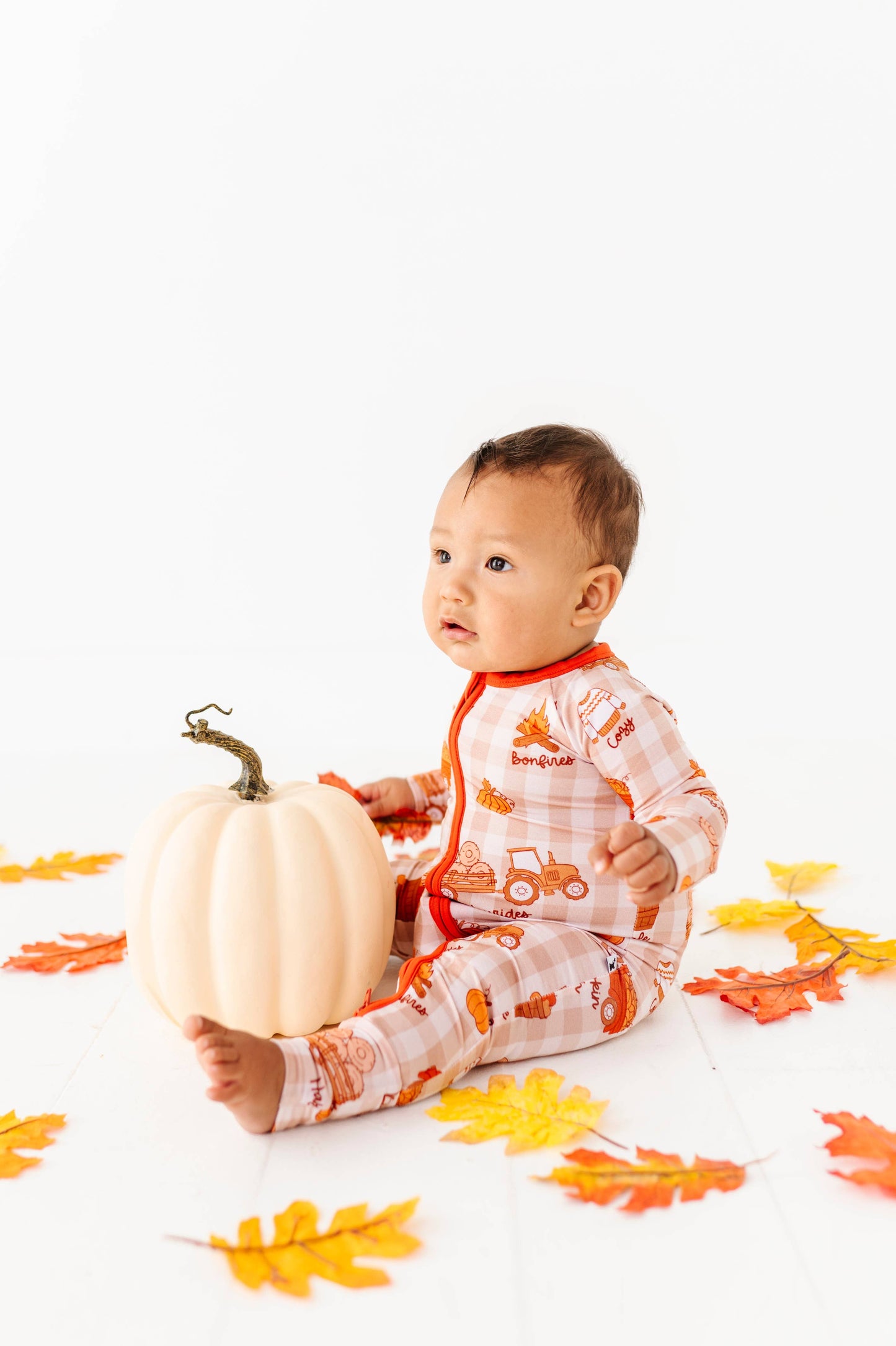 Harvest Hayride Convertible Footies