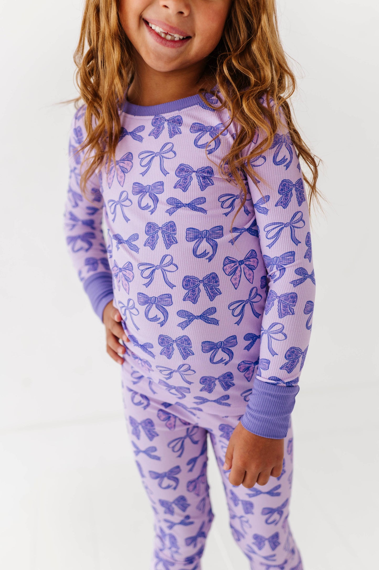 Preppy & Purple Kids Pajamas