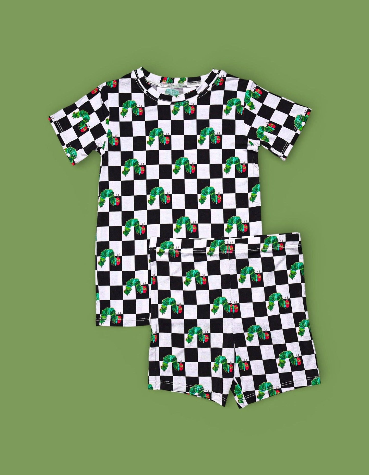 Dream Short Set- CATERPILLAR CHECK