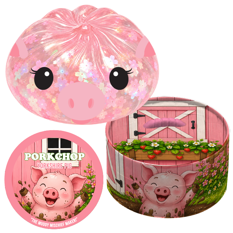Fun Doh Farm Barnyard Squishy Dumpling Toy - 12/Display: Wholesale Price