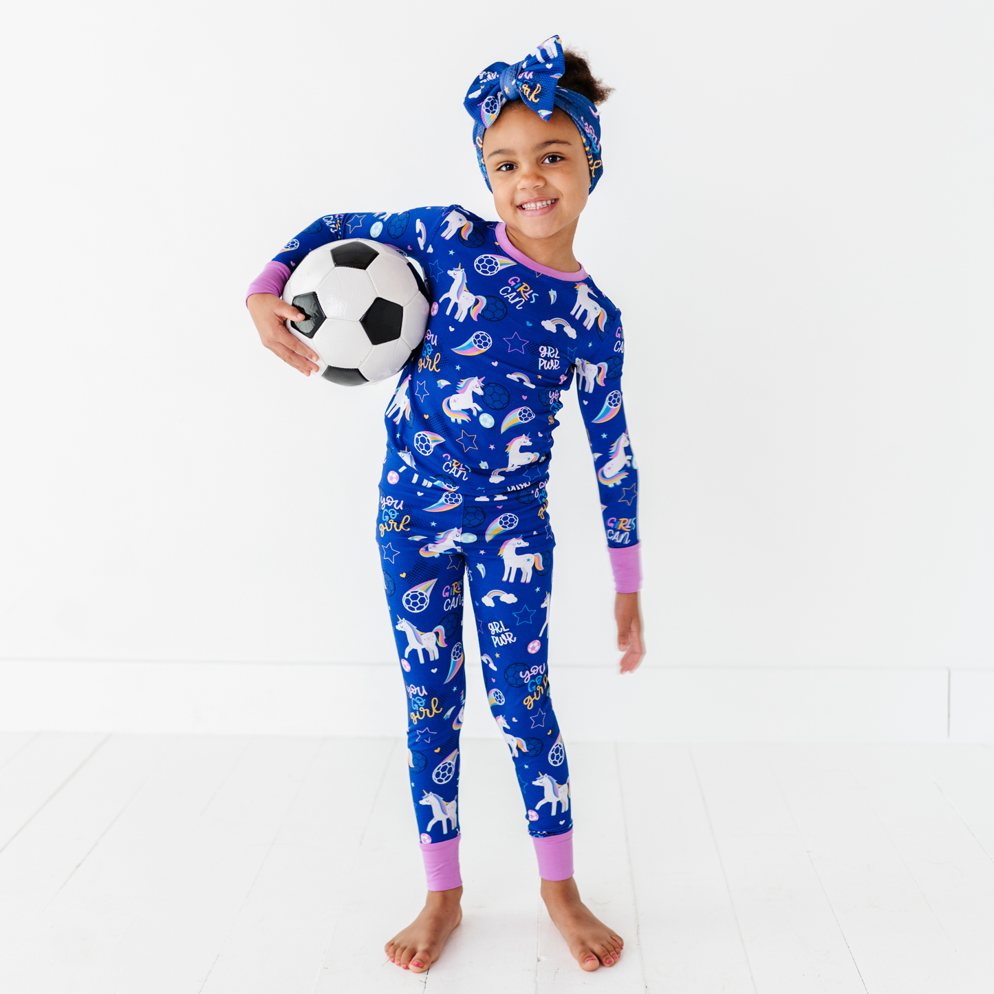 Unicorn Goals Toddler/Big Kid Pajamas: 5/6T