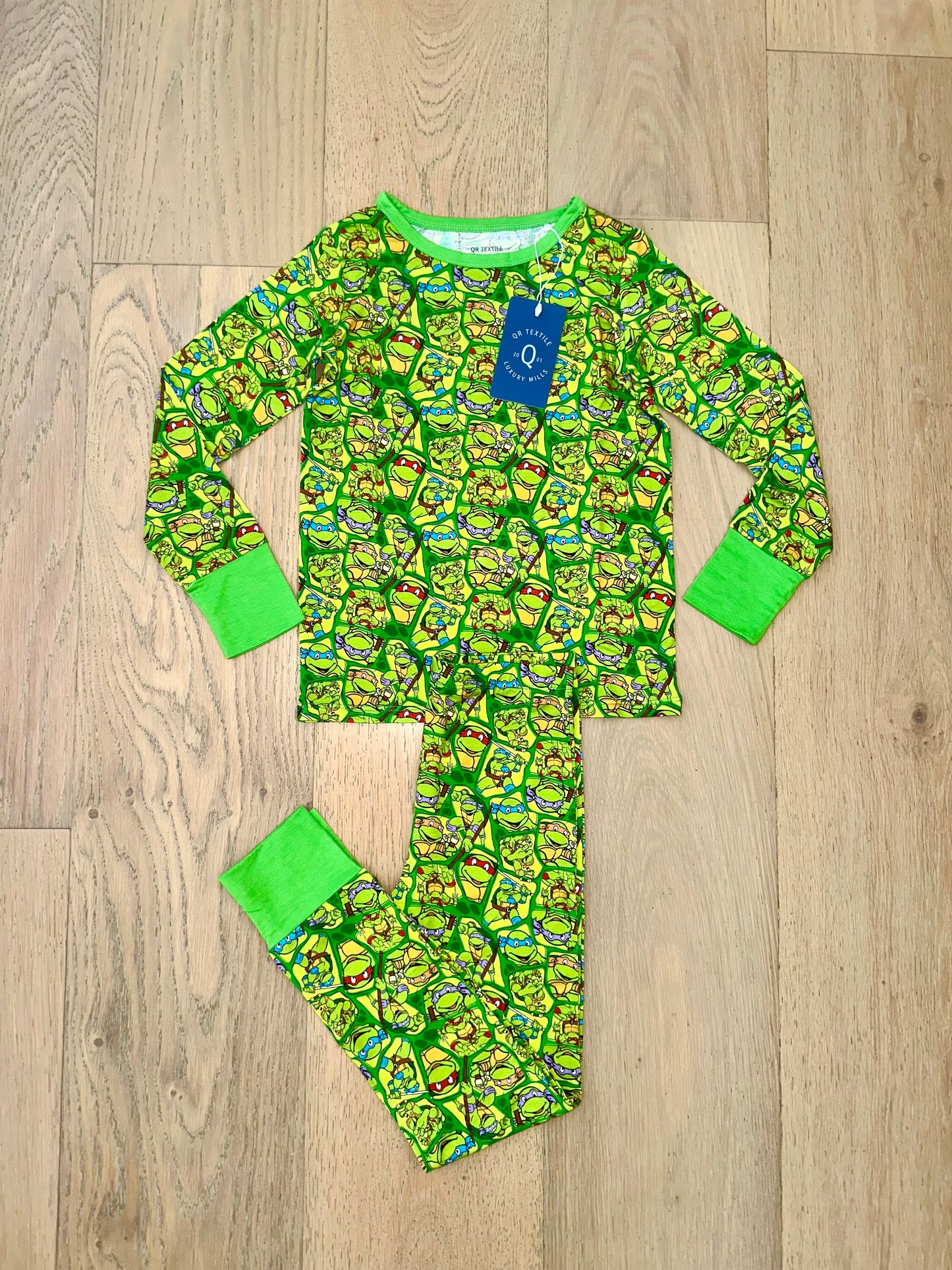 Bamboo (Willow) Long Sleeve Lounge Set- TNT Turtles