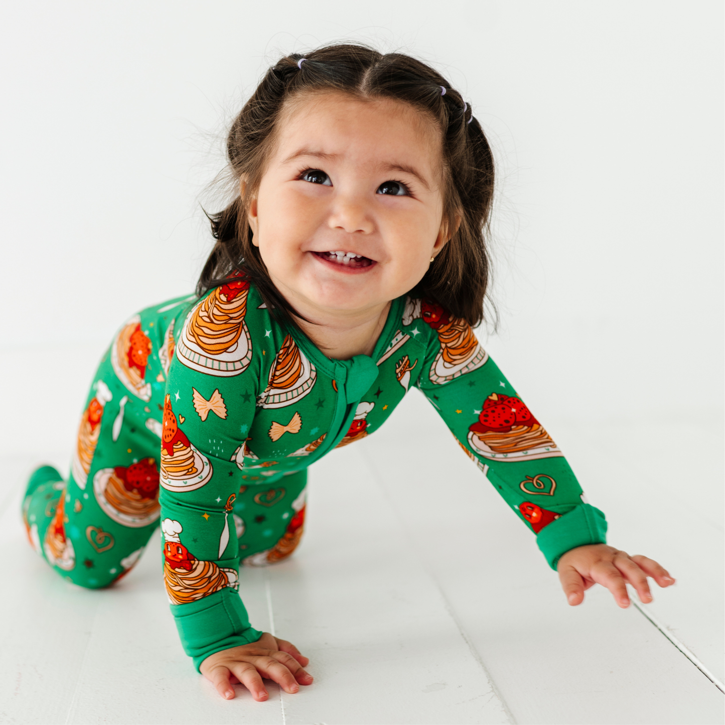 Carb-E Diem Convertible Footies: 6-12 Months