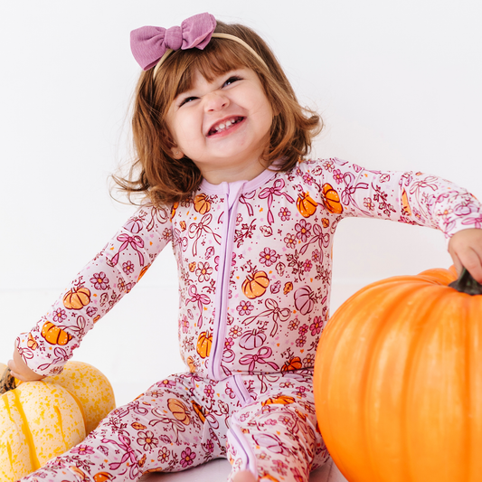 Pretty Pretty Pumpkin Convertible Footies