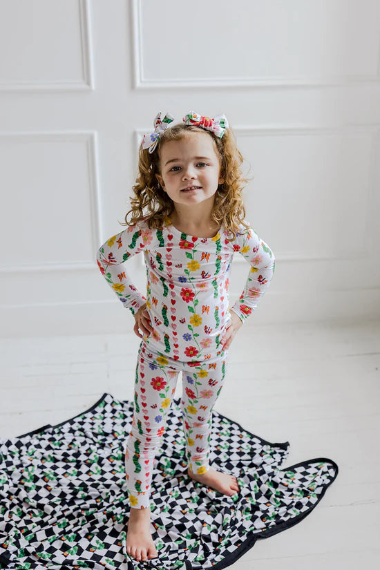 Dream Bow Hair Clips- ERIC CARLE LOVEBUG BLOOMS