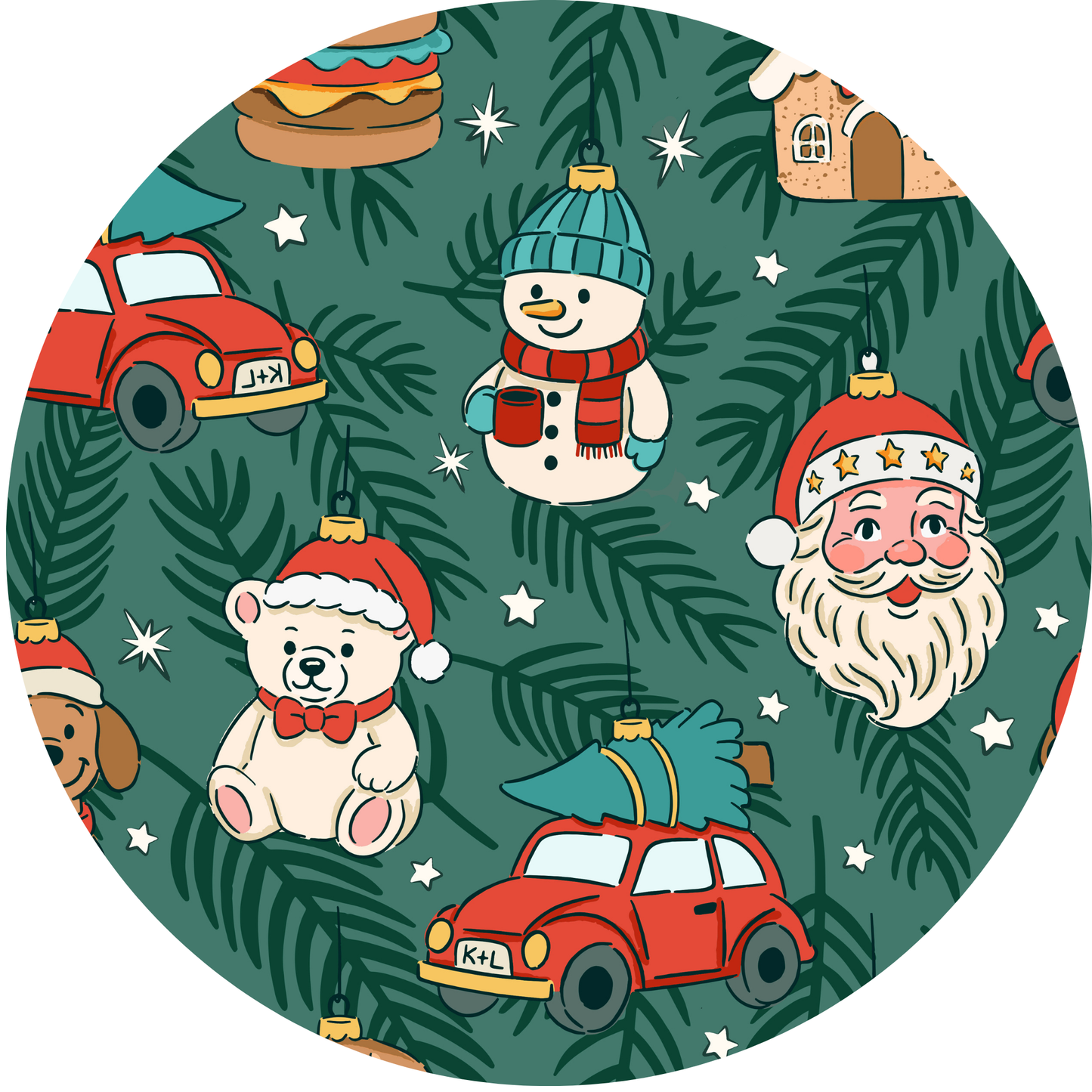 Deck The PJs Convertible Footies