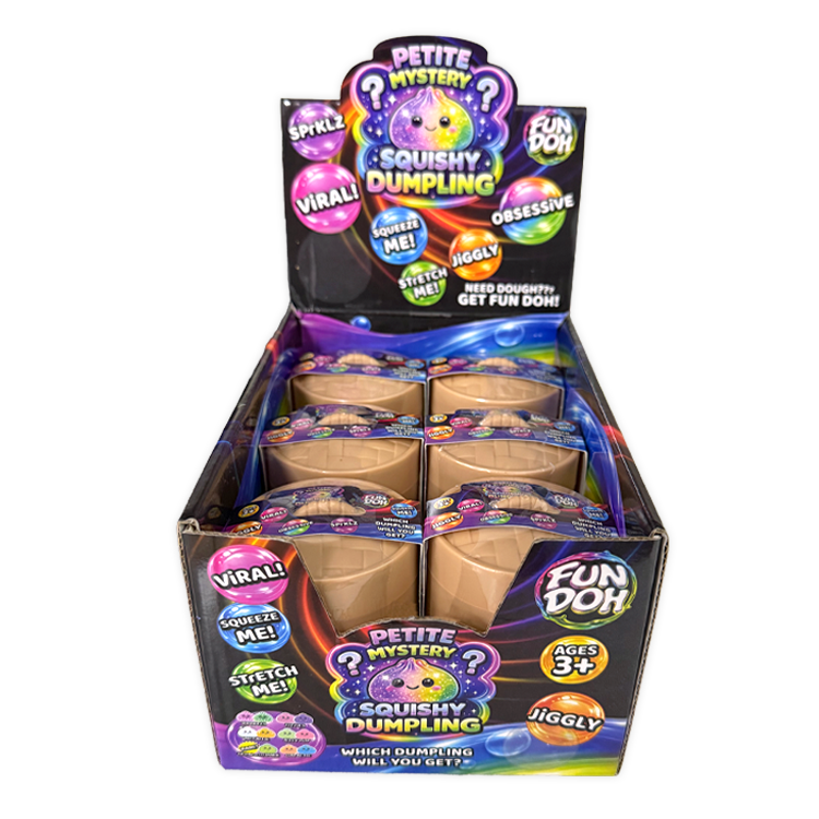 Fun Doh Petite (Mini) 2.5" Mystery Dumpling Squishy Toy: Wholesale Price