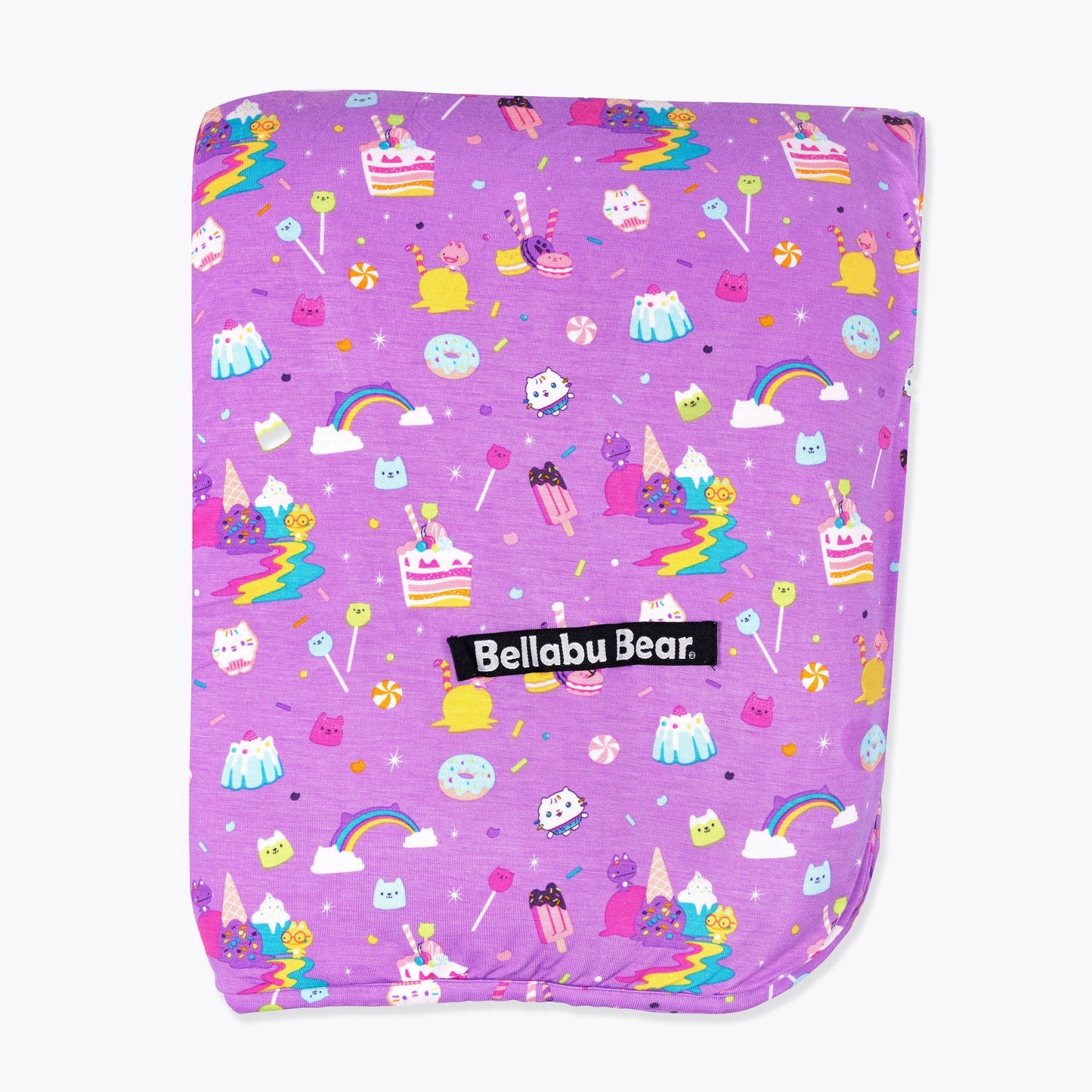 Gabby's Dollhouse: Sweet Treats Bamboo Sherpa Blanket: 45 x 60 in