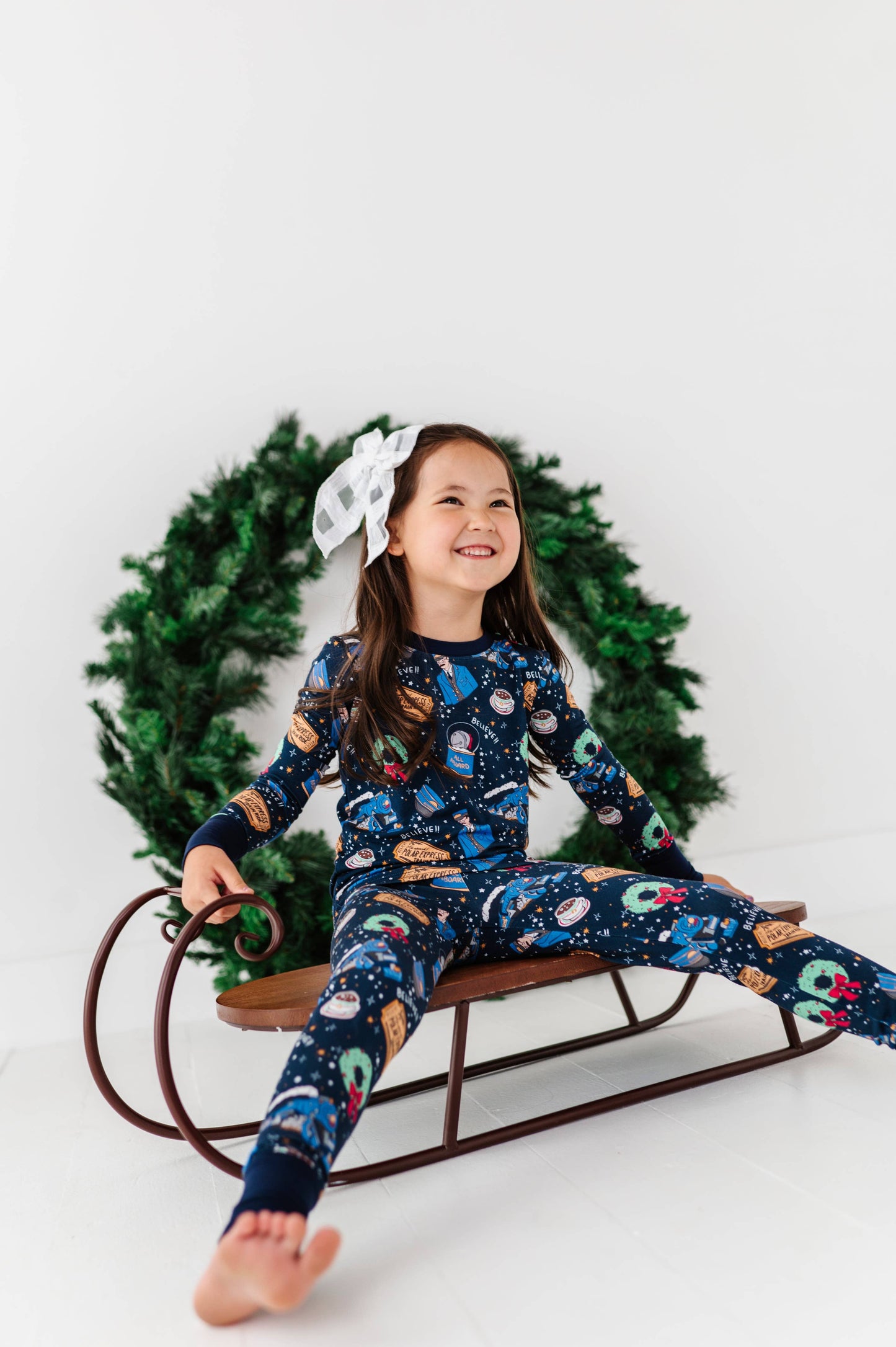 Hot Cocoa Express Kids Pajamas: 4T