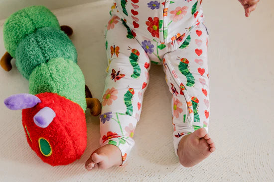 Dream Convertible Romper- ERIC CARLE LOVEBUG BLOOMS
