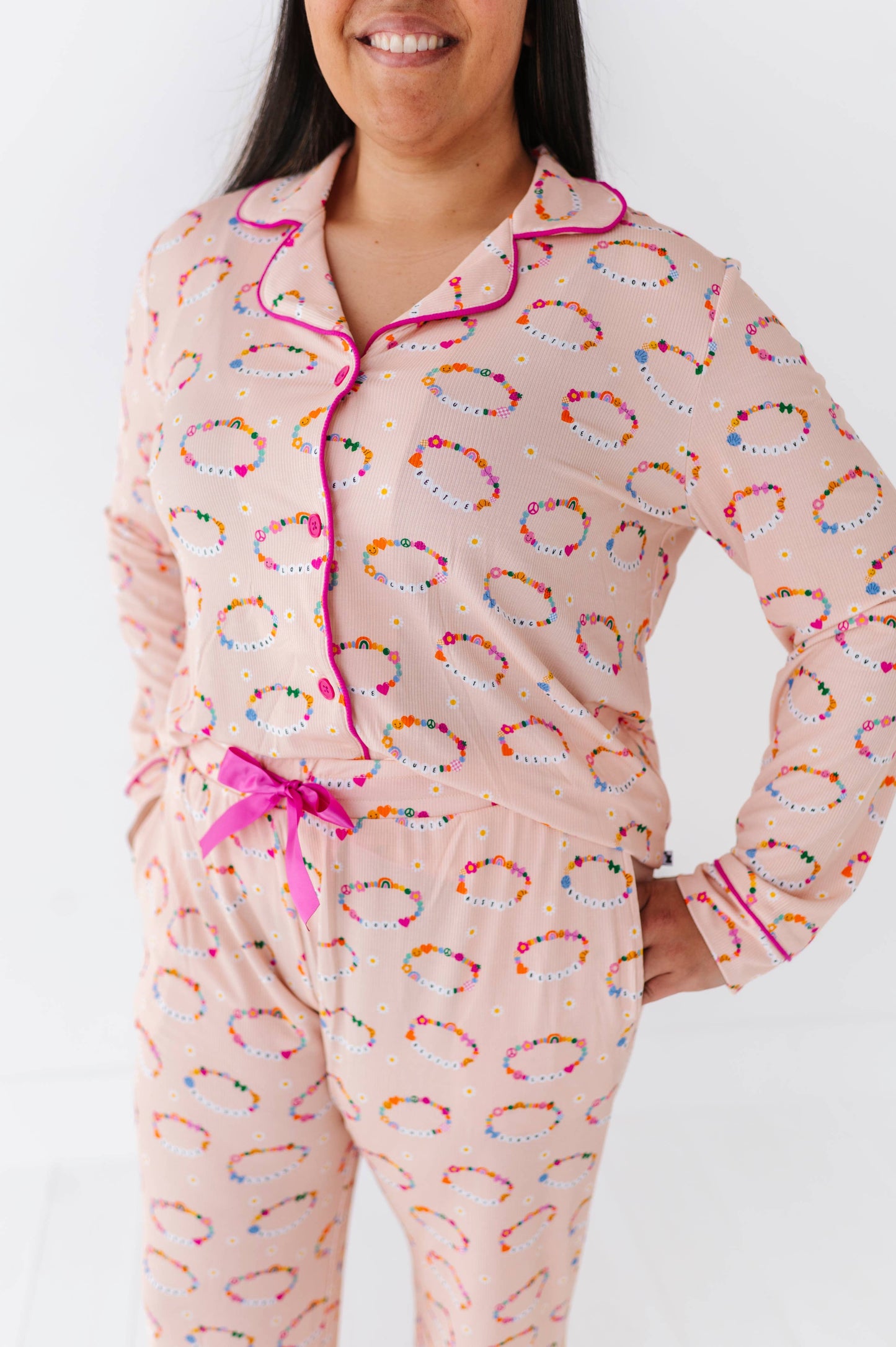 In My Bestie Era Mama Luxe Lounge (Ribbed)- PREORDER: XL