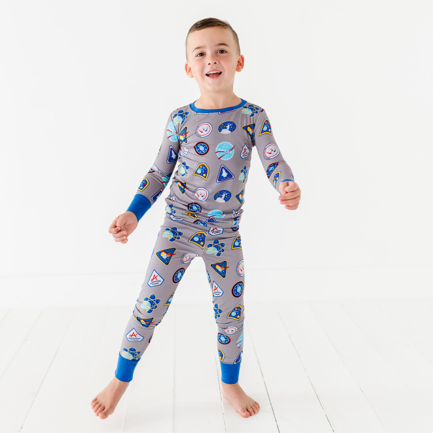 Spacing Out Kids Pajamas: 7/8Y