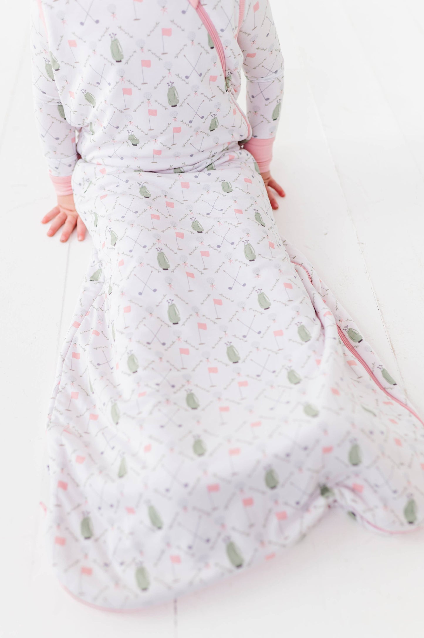 Dressed to the Tee Sleep Bag - Pink: 6-18 Months