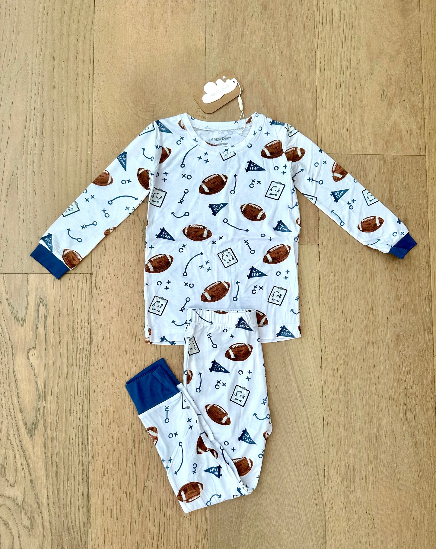 L/S Loungewear Set- TOUCHDOWN TIME