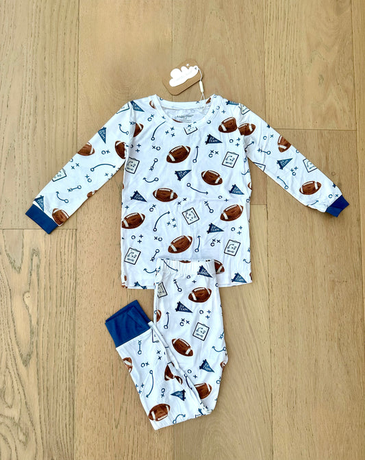 L/S Loungewear Set- TOUCHDOWN TIME