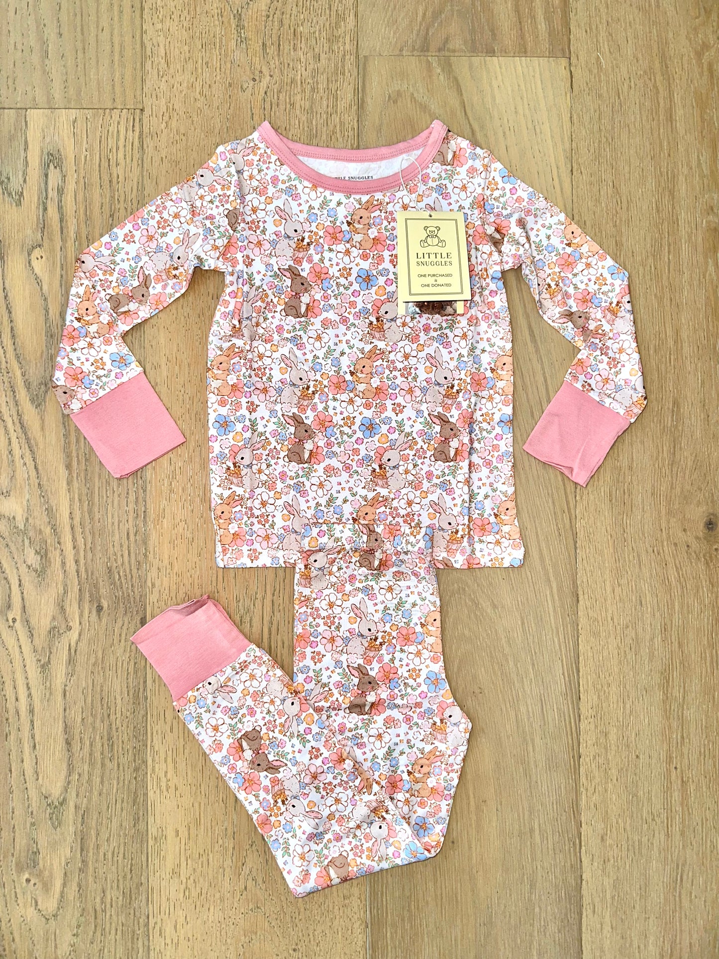 Bamboo (Willow) Long Sleeve Lounge Set- BLOSSOM BUDDIES