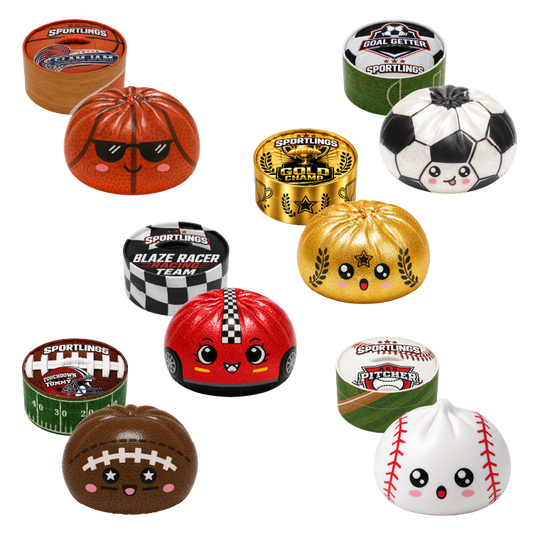 Fun Doh Sports Dumpling Squishy Fidget Toy