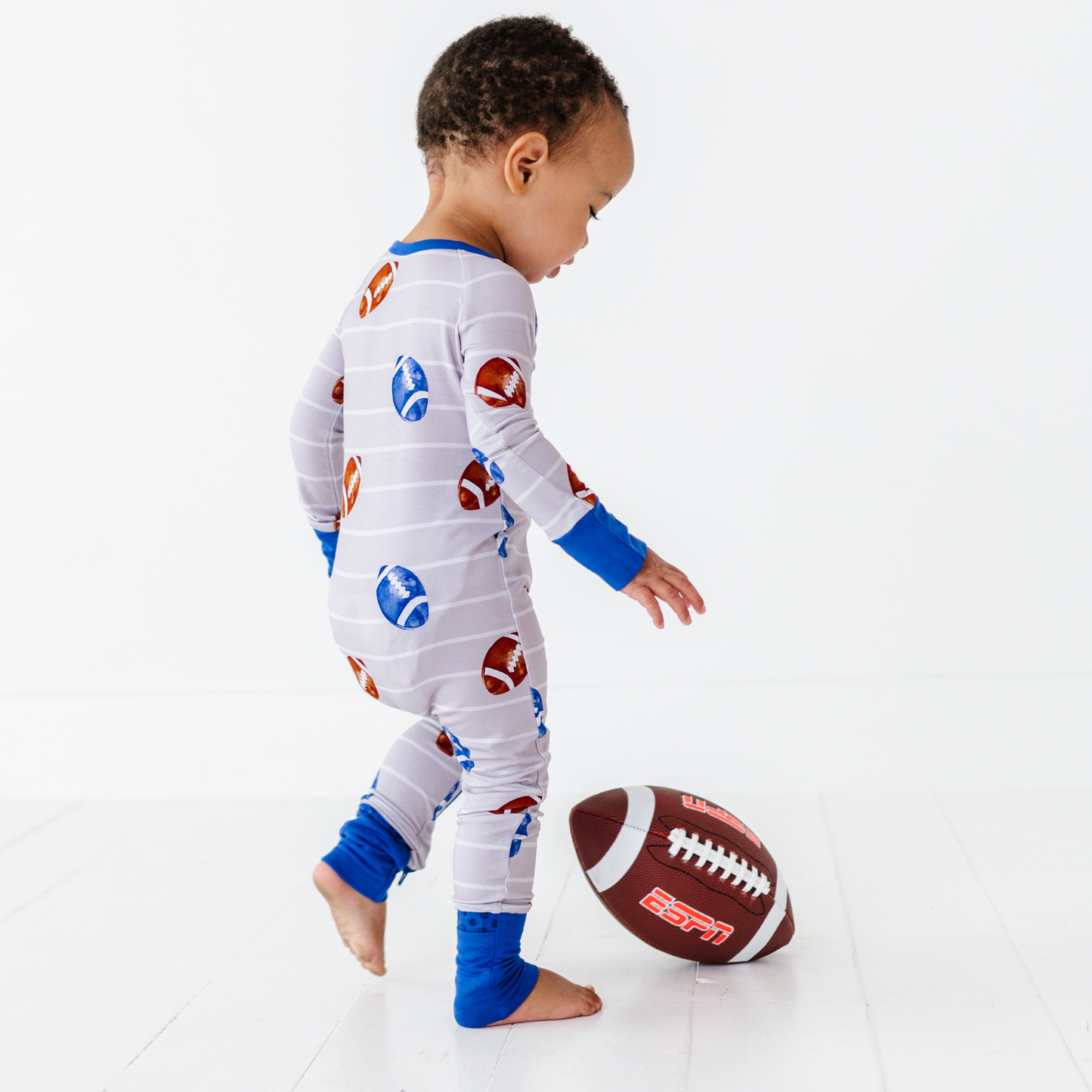 Gridiron Grind Convertible Footies: 12-18 Months