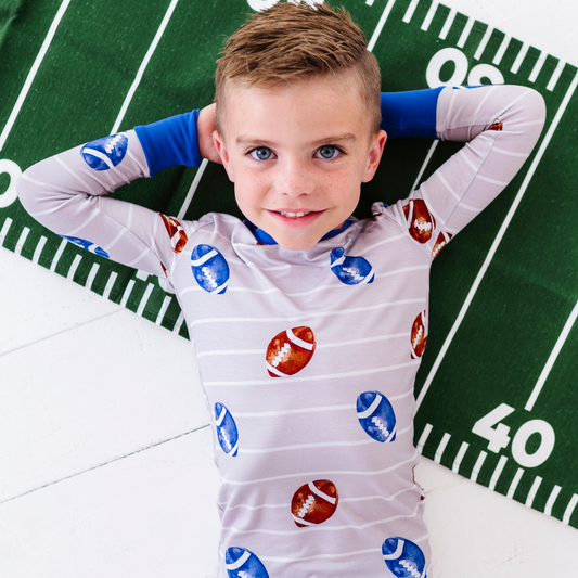 Gridiron Grind Kids Pajamas: 9/10Y