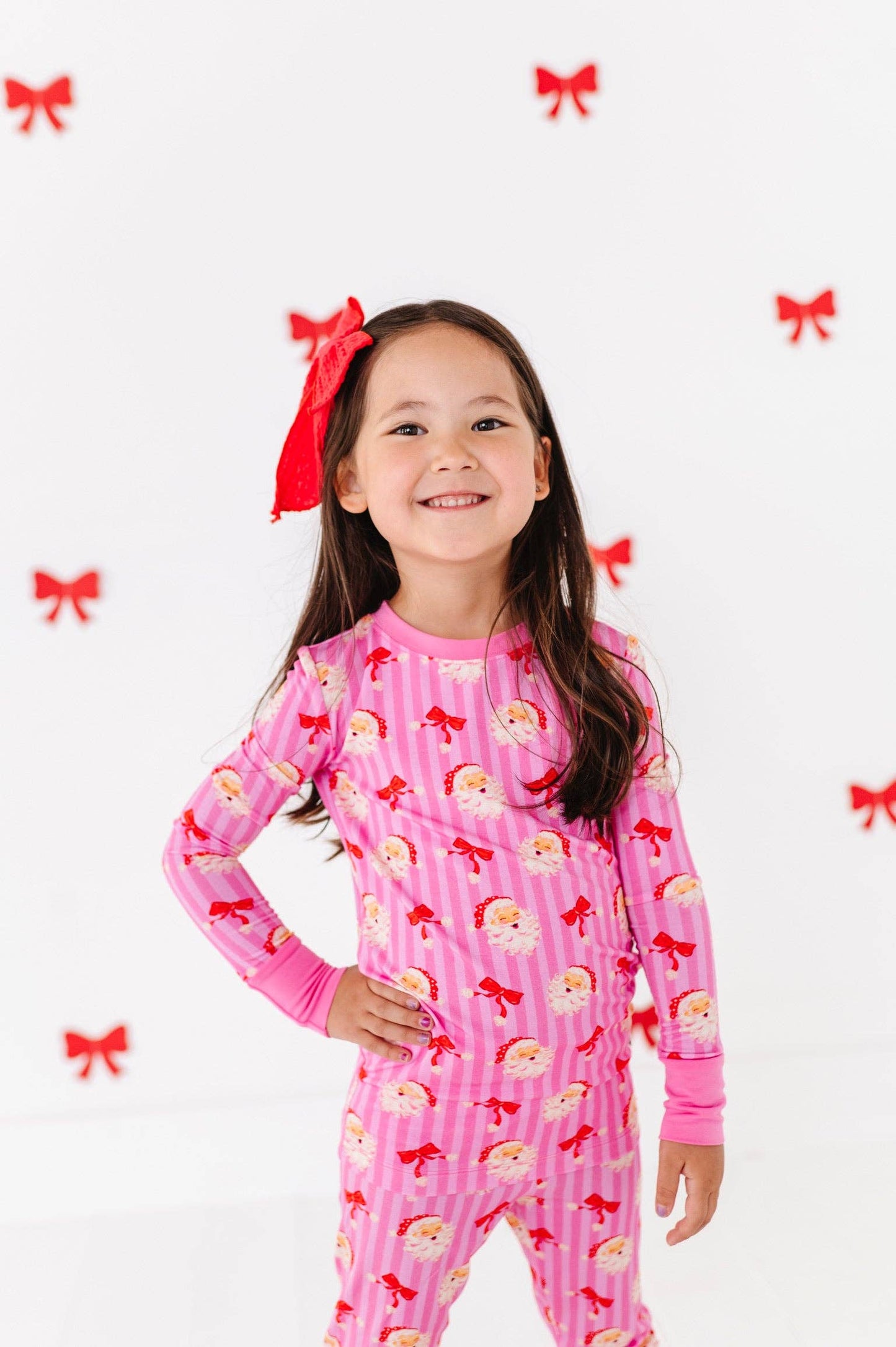 Santa Soirée Kids Pajamas