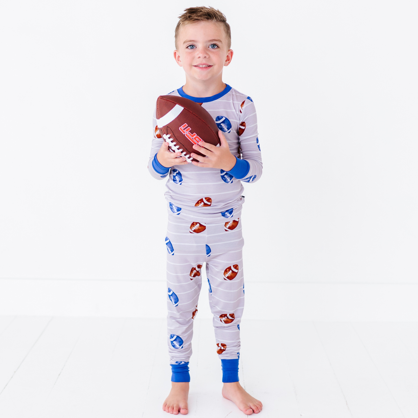 Gridiron Grind Kids Pajamas: 9/10Y