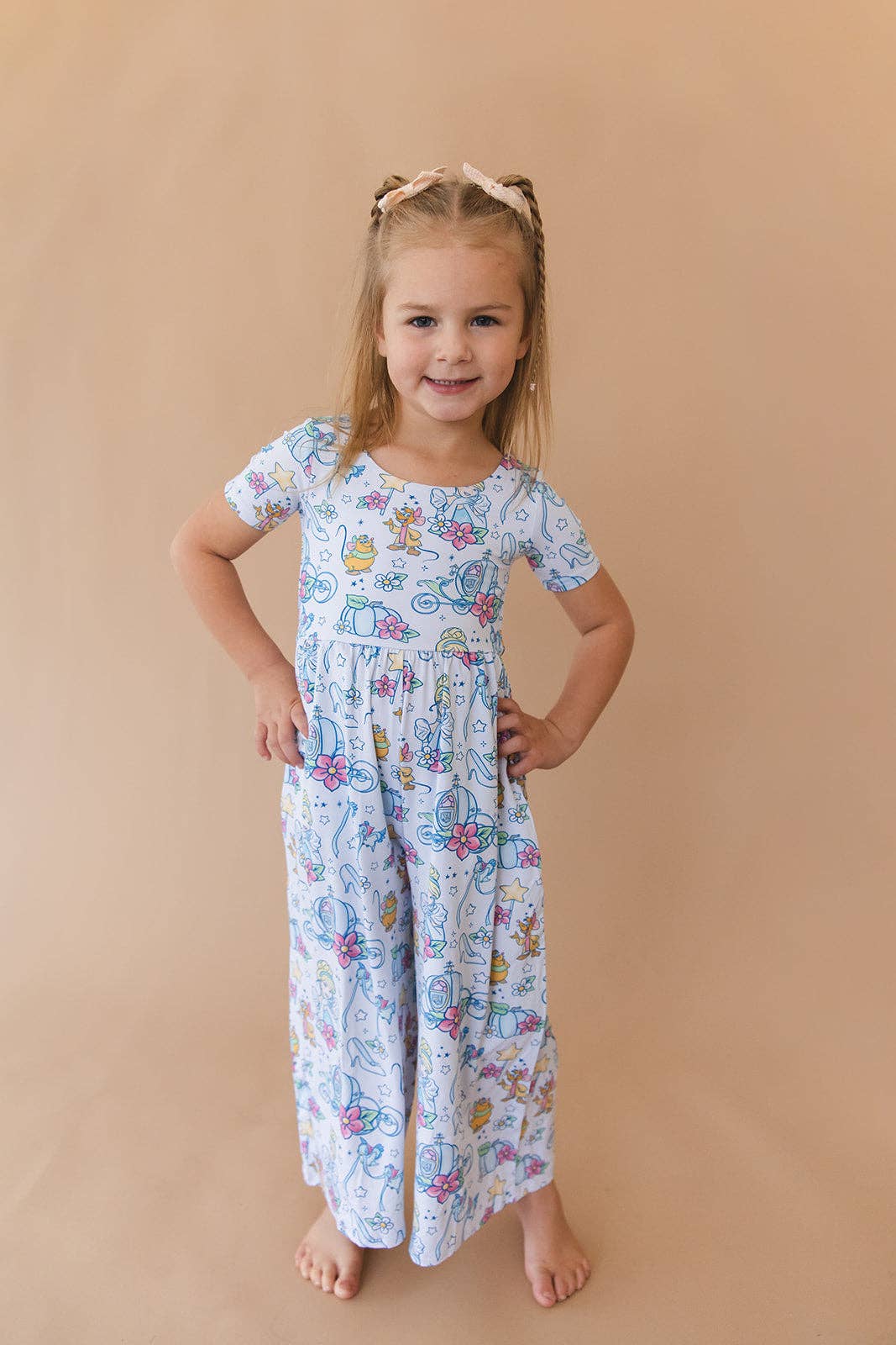 Midnight - Wide-leg Romper: 2T
