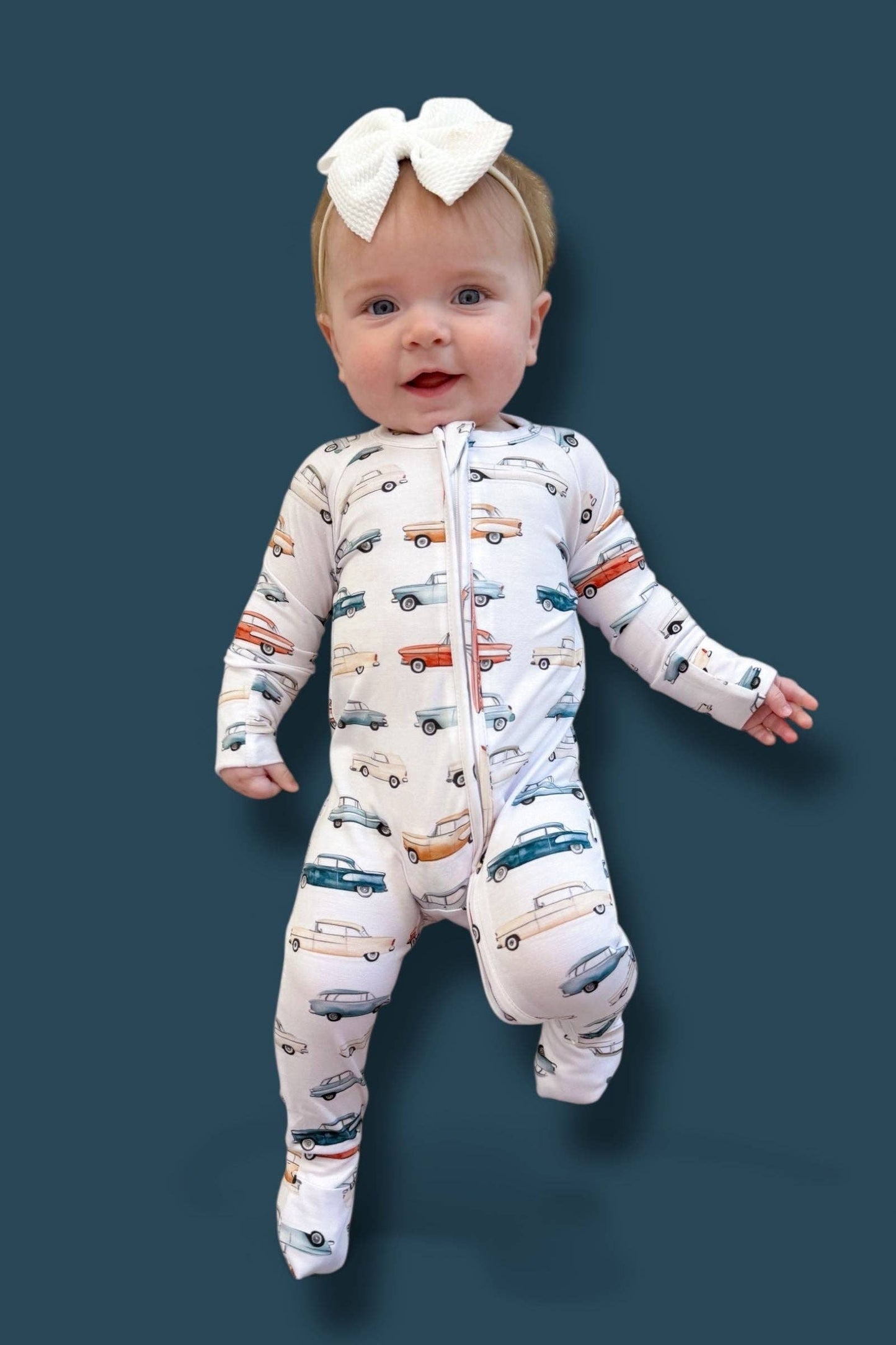 RETRO RIDES DREAM ROMPER: Preemie